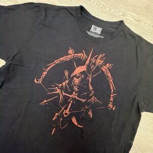Blizzard Entertainment Diablo IV T Shirt Mens Large Black Rogue Graphic Gaming